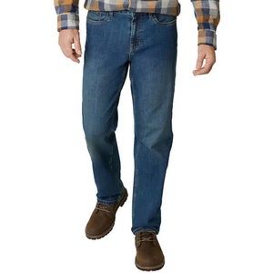 Vintage Denim Structure Blue Jeans USA Made Thick Heavy Duty Work Pants